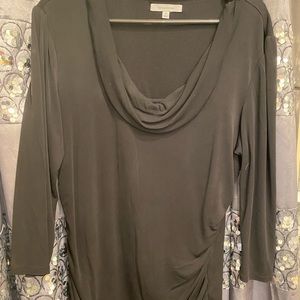 Classiques Entier black cowl neck top XL